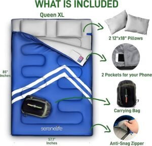 saco de dormir doble