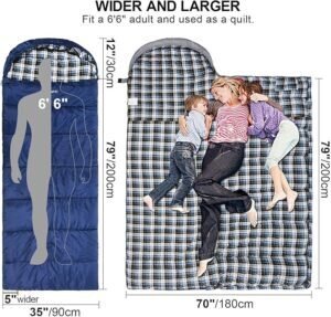 saco de dormir franela